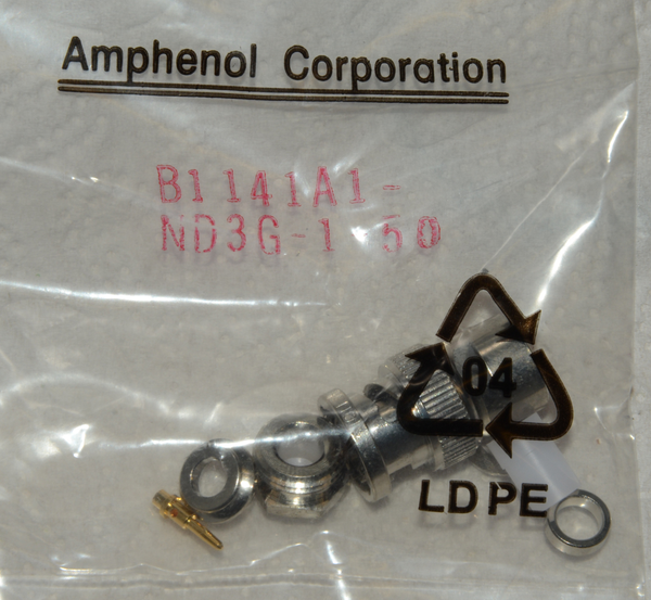 Abbildung 1: AMPHENOL - B1141A1-ND3G-1-50 - BNC Stecker 50 Ω!